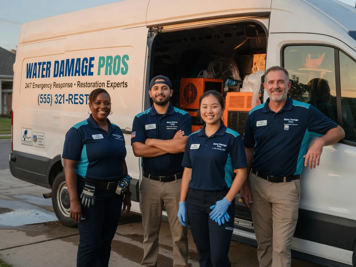 Water Damage Restoration company in Justin, TX